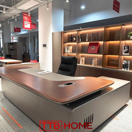 Bàn làm việc giám đốc + trưởng phòng BLVGD26