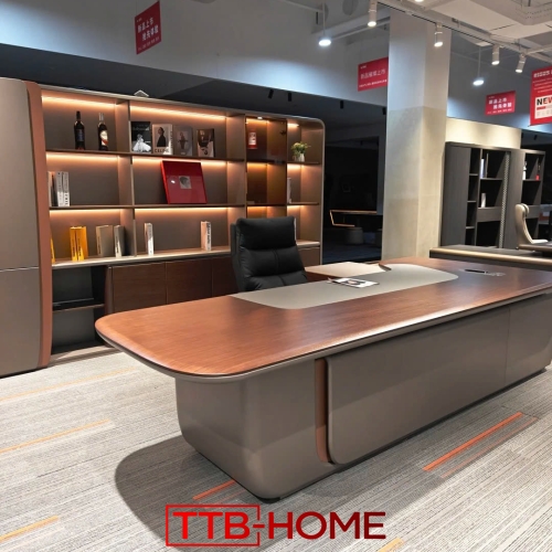 Bàn làm việc giám đốc + trưởng phòng BLVGD26