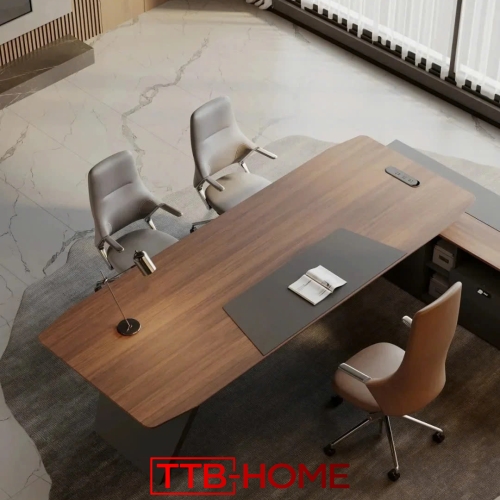 Bàn làm việc giám đốc + trưởng phòng BLVGD28